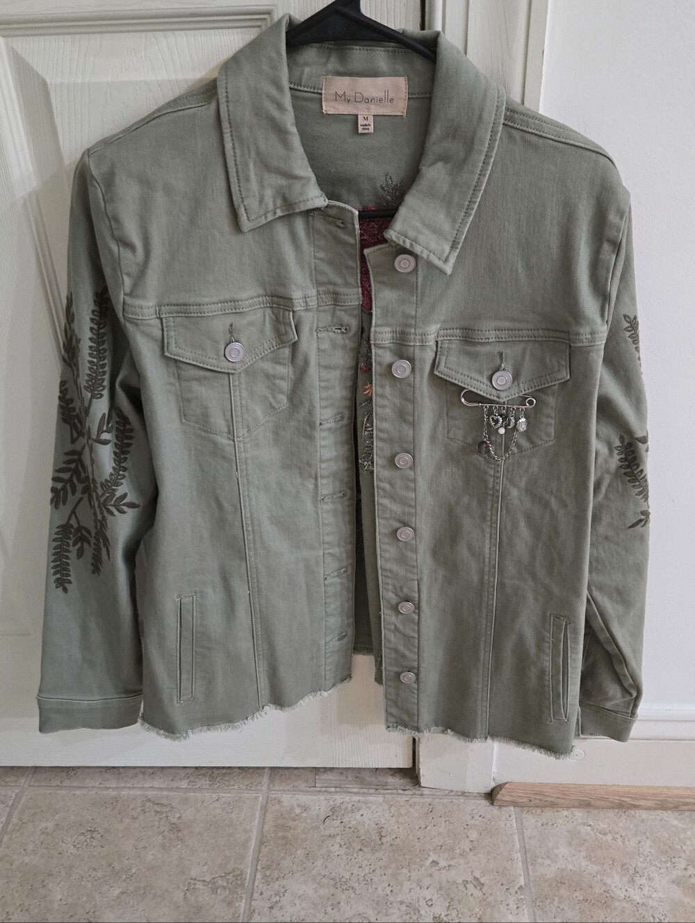 Olive Green Women's Utility Jacket